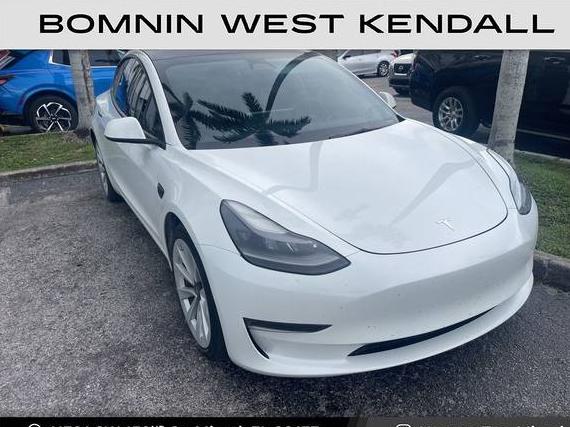 TESLA MODEL 3 2022 5YJ3E1EA7NF163856 image